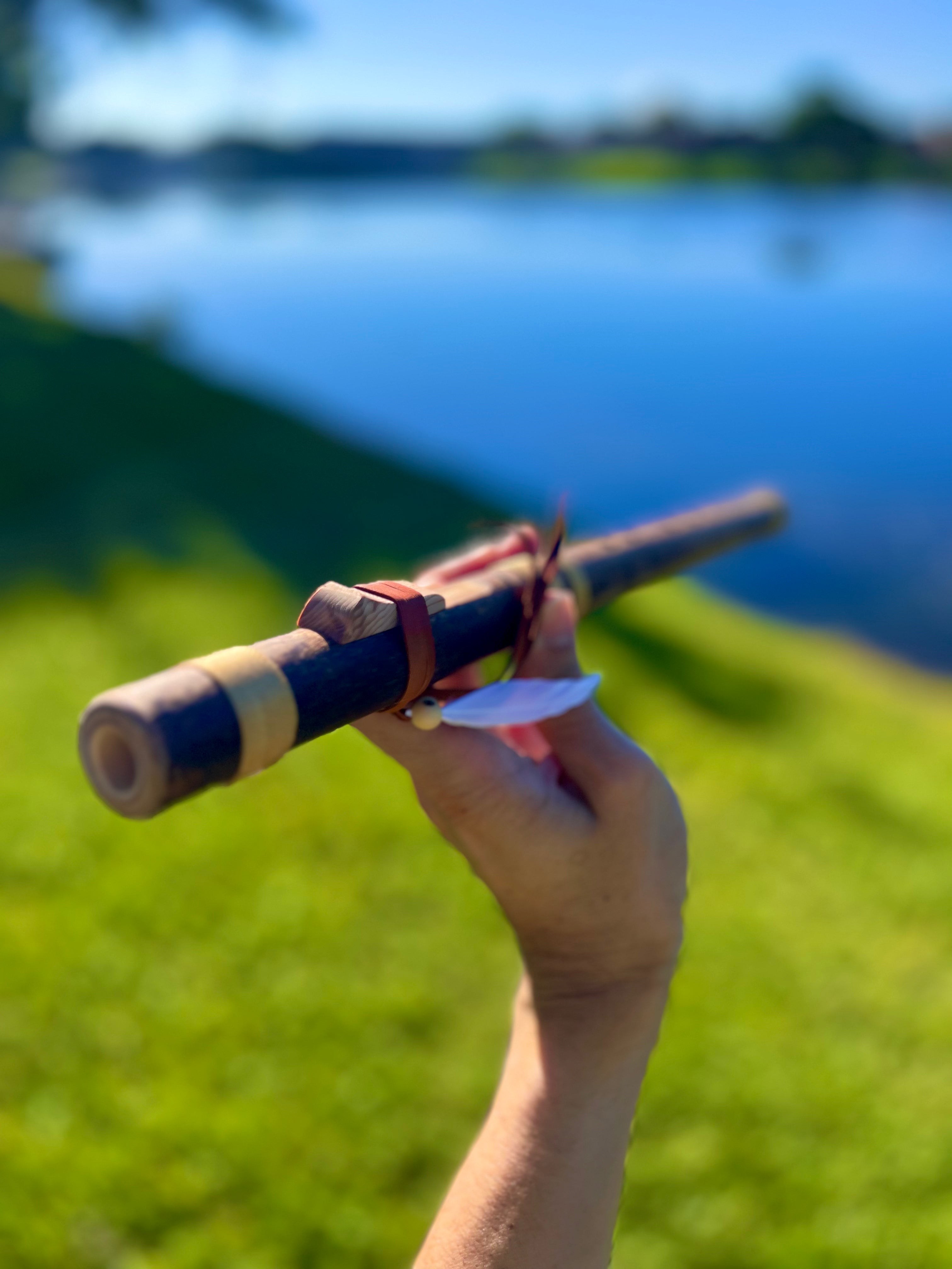 Fingering chart for 6 hole Native American Flutes. Leo Flutes