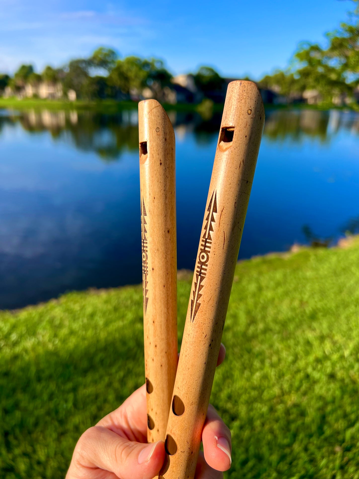 Andean Pincuyo Flute