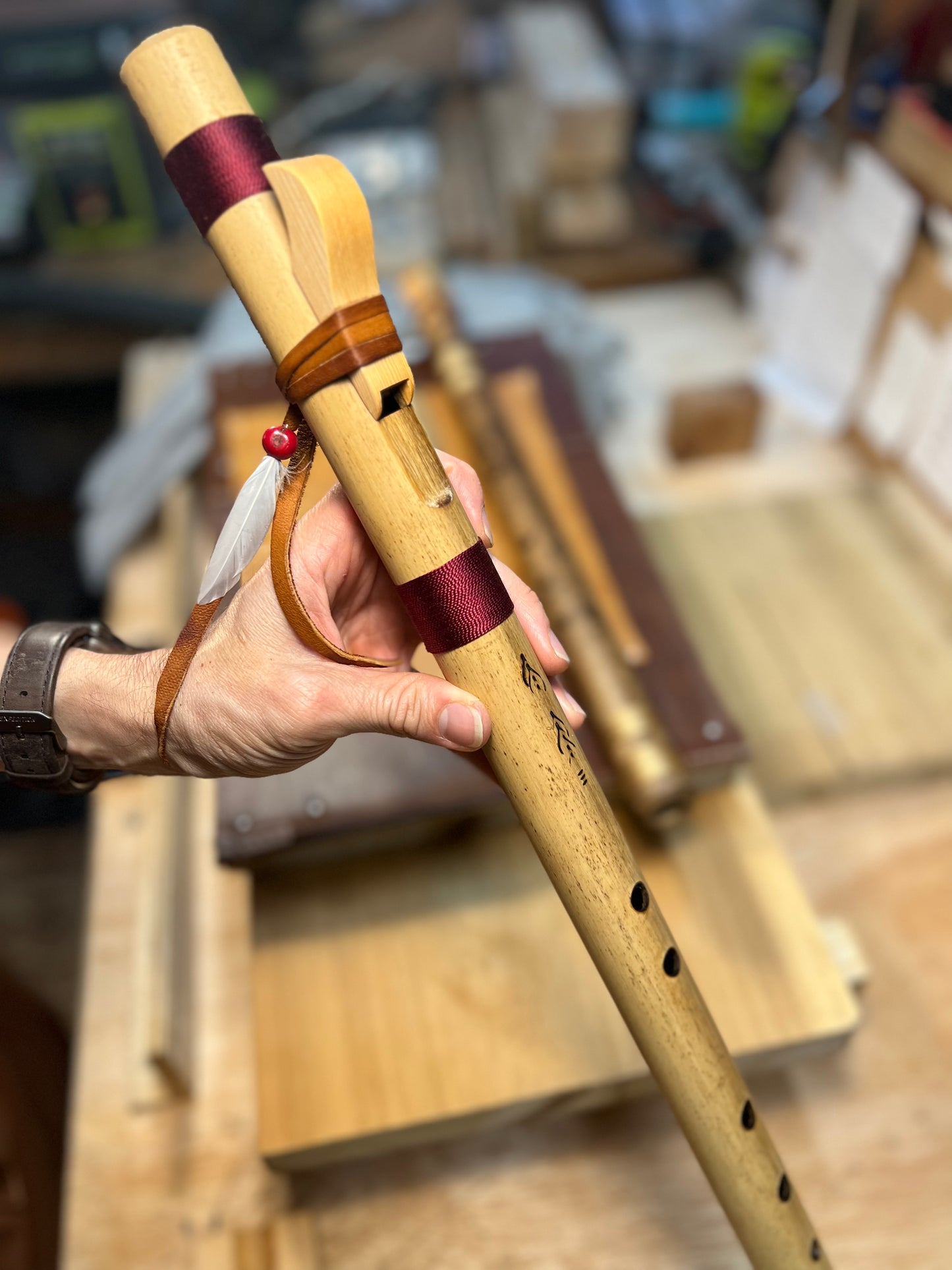 Natural Style - Native American flute - ( Low D# 440 Hz )