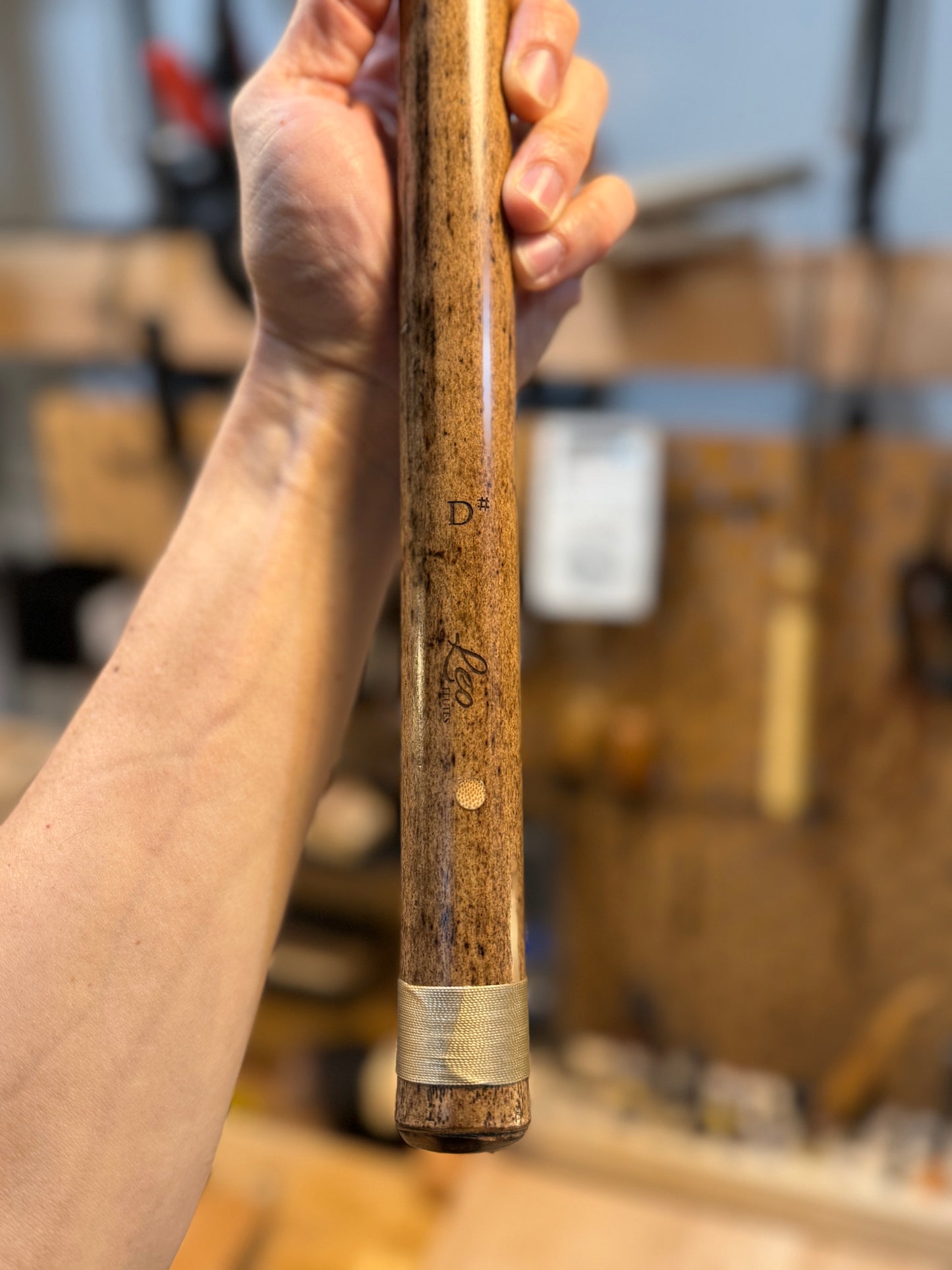 Hybrid Flute - Andean Low Whistle inspired (D 440 Hz)