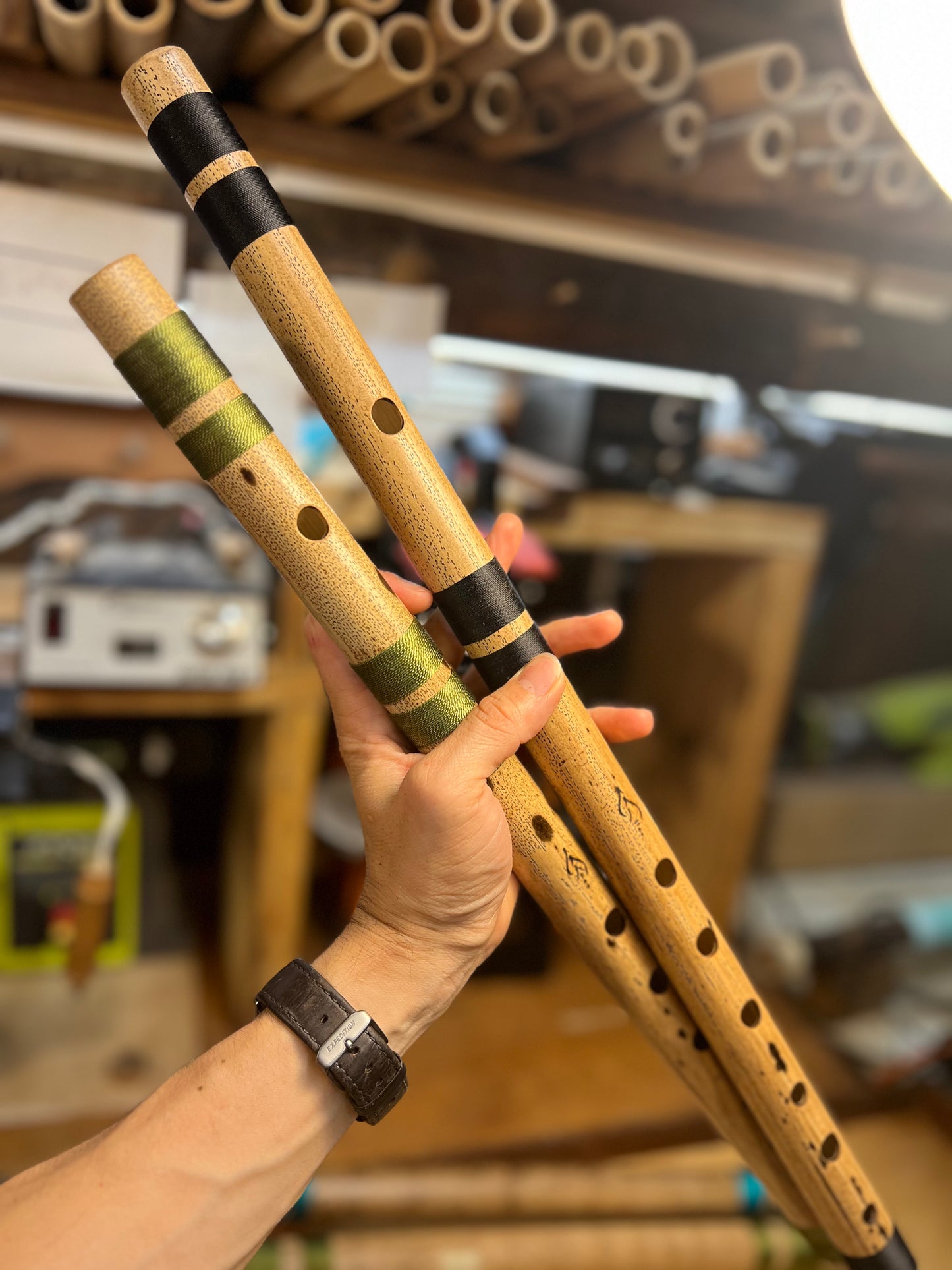 Side blown - bansuri inspired flutes