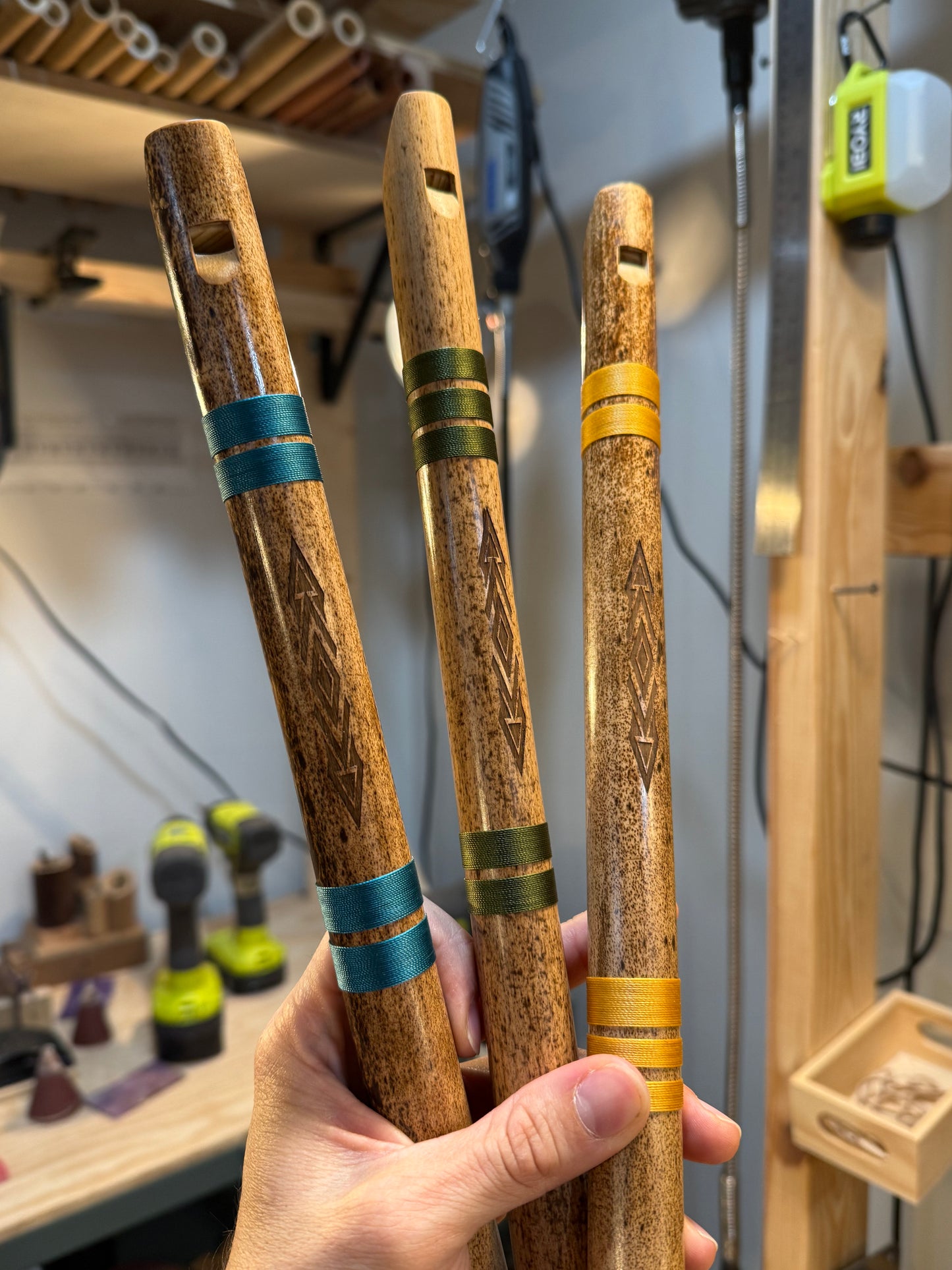 The Overtone Flute - Handcrafted