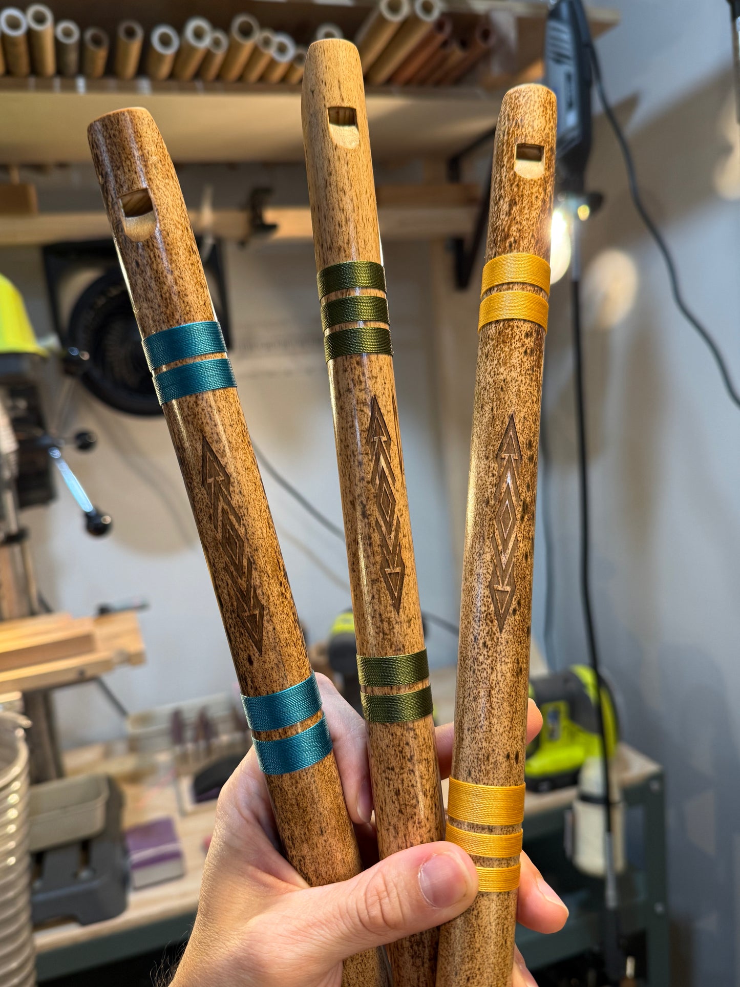 The Overtone Flute - Handcrafted
