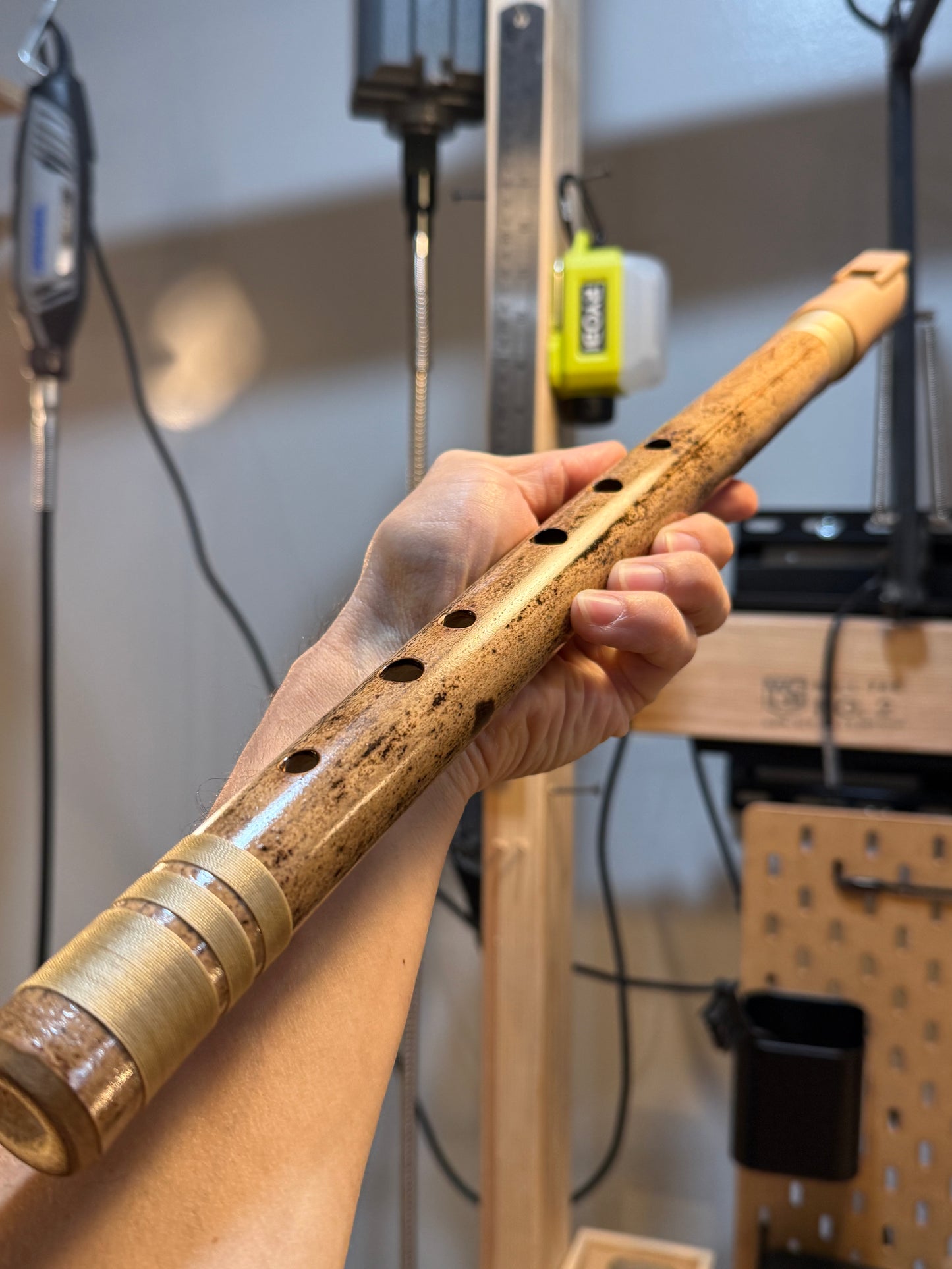 Hybrid Flute - Andean Low Whistle inspired (E 440 Hz)