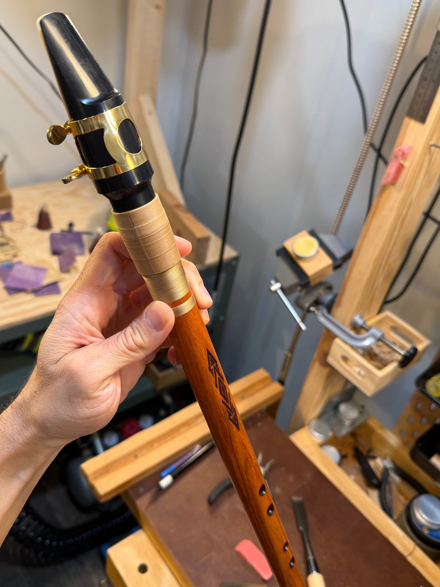 Hybrid Egyptian Clarinet - Exotic scale.