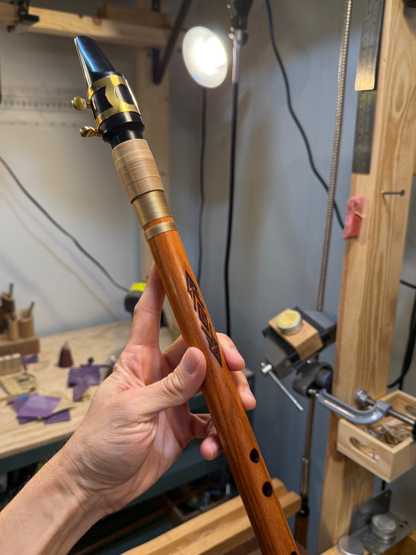 Hybrid Egyptian Clarinet - Exotic scale.