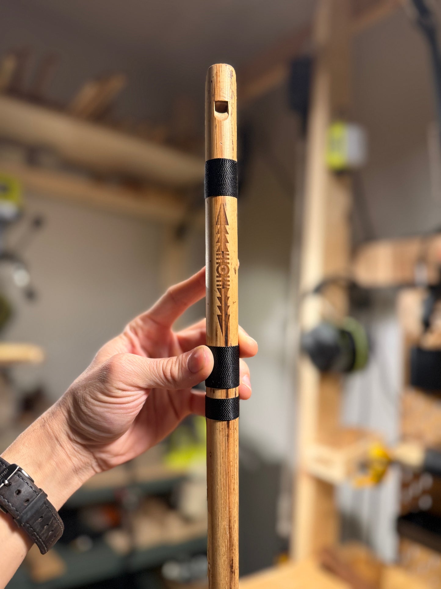 Natural Overtone Bamboo Flute - Root B 432 Hz