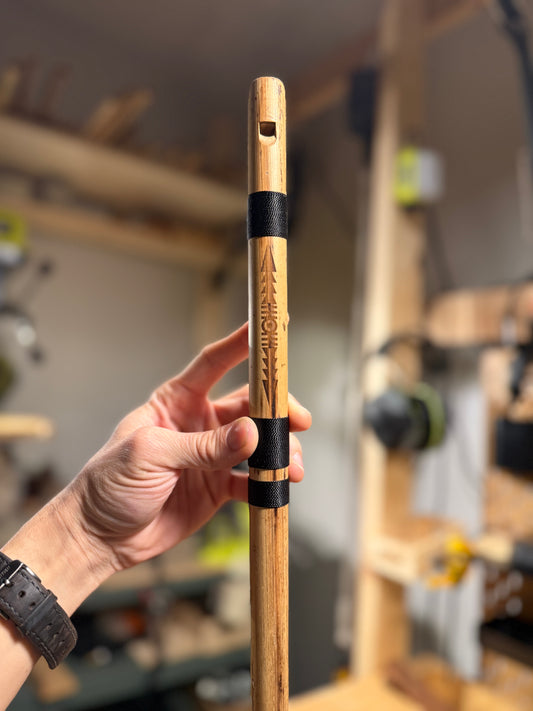 Natural Overtone Bamboo Flute - Root B 432 Hz