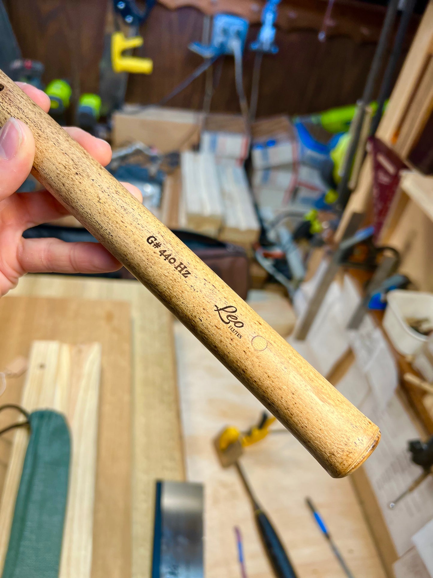 Andean Whistle - Pincuyo Flute ( G# 440 Hz)