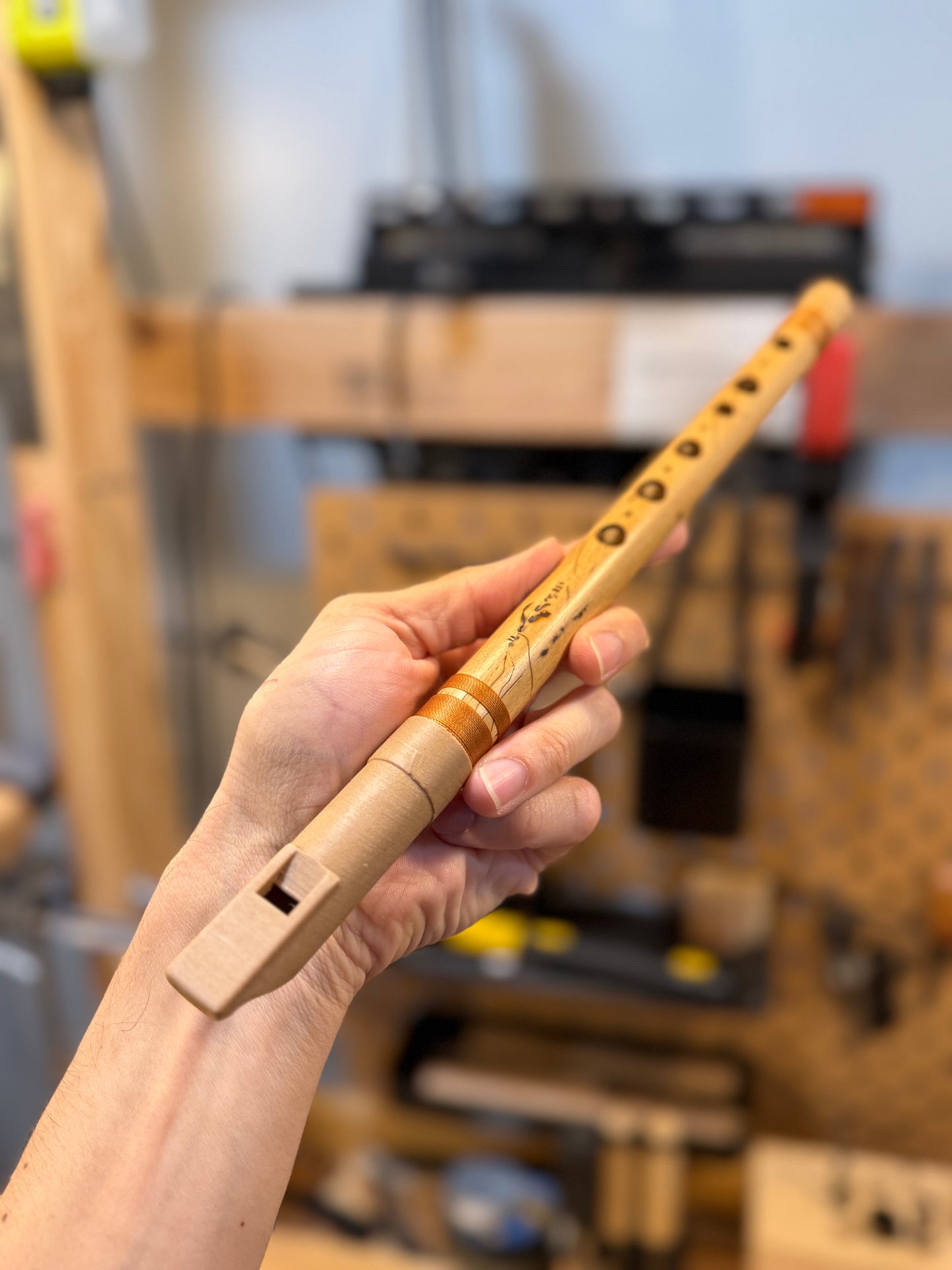 Hybrid Flute - Andean High Whistle inspired (Pincuyo)