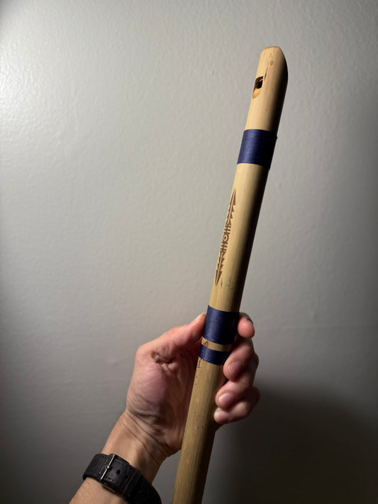 Natural Overtone Bamboo Flute - ( Root C - 440 Hz )