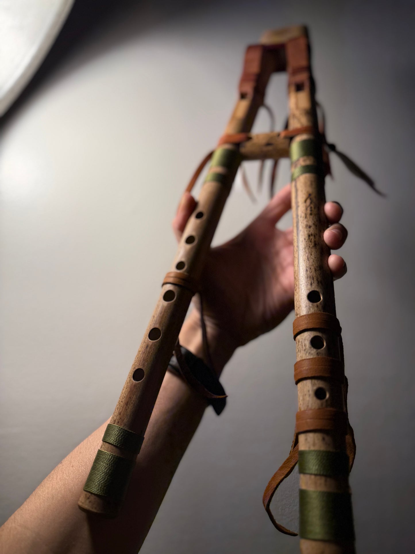 Native drone bamboo flute (Multi-notes) - G 440 Hz